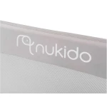 Osłona zabezpieczająca na łóżko 150 x 42 x 35 cm Nukido szara